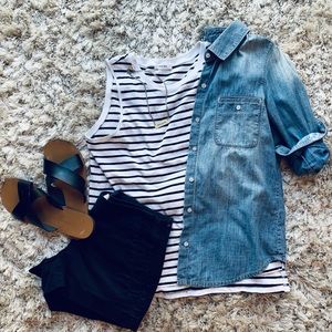 Striped tank